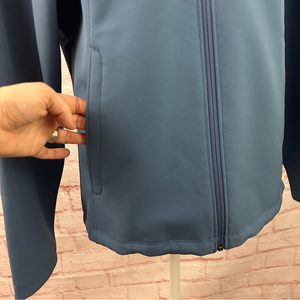 Columbia Womens Jacket Softshell Zipper Blue Size… - image 3